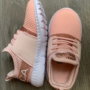 Rose Gold Toddler Sneakers (NEW)